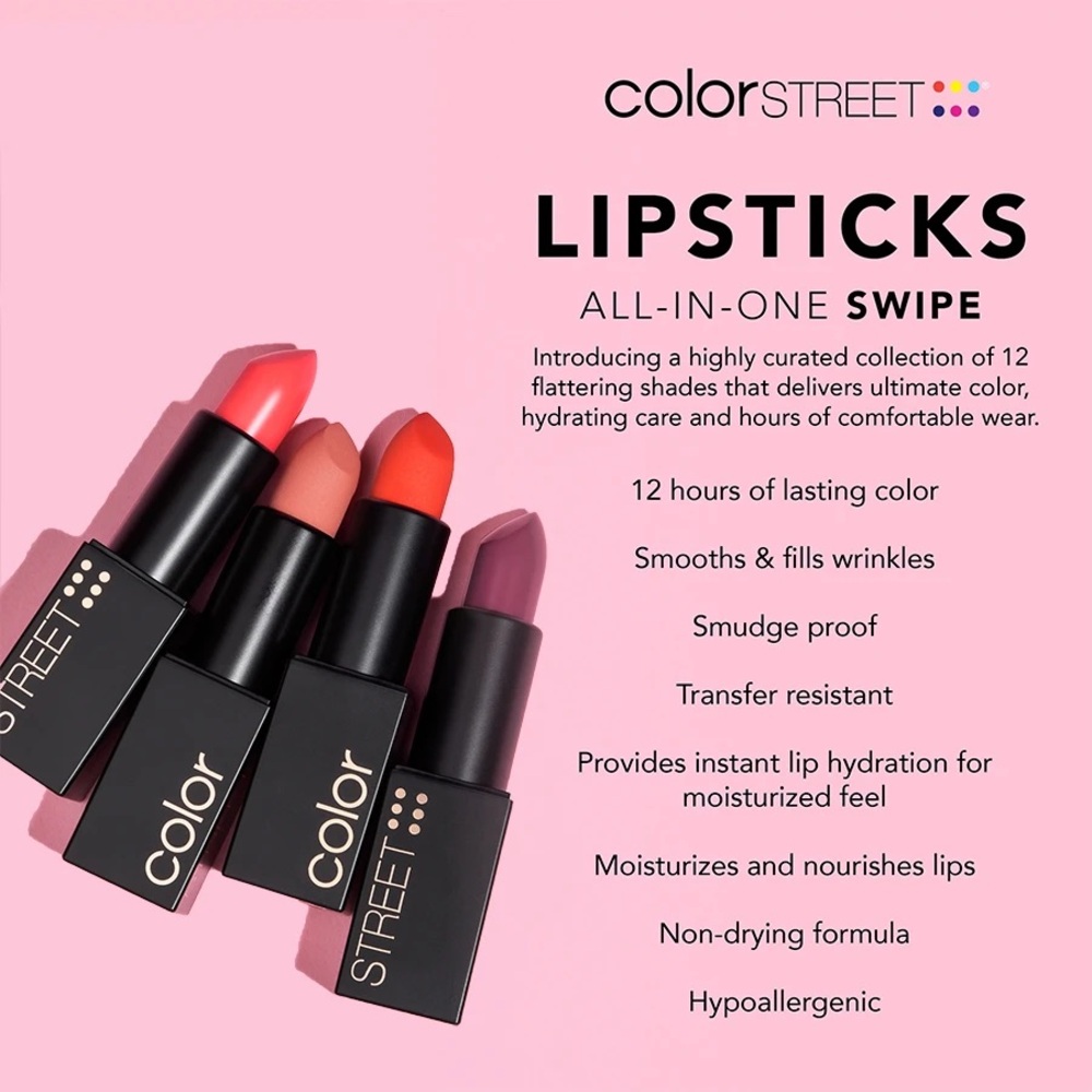 Color Street Lipstick Knockout 303 NIB